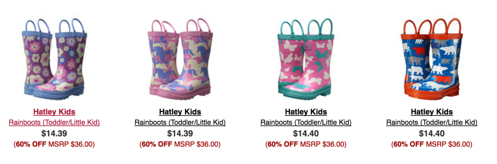 HOT! Hatley Kids Rain Boots As Low As $14.39 Shipped!
