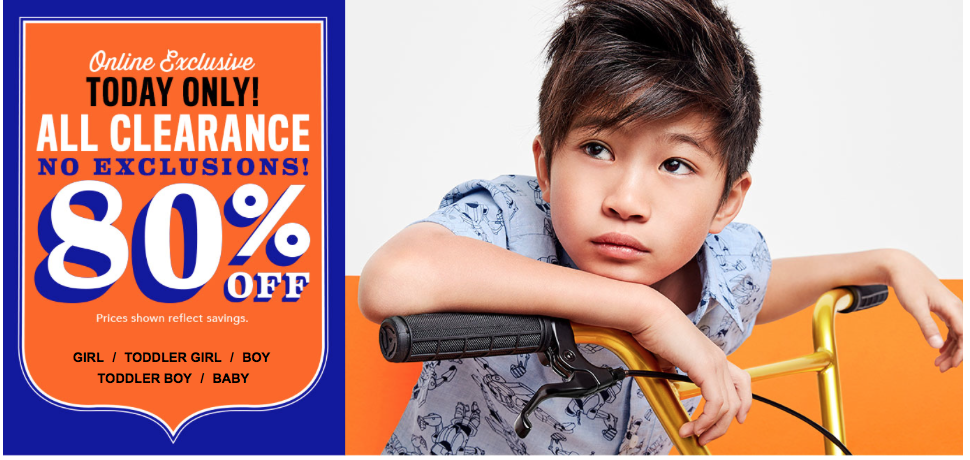 RUN FAST! Children’s Place 80% off Clearance + FREE Shipping = Shirts $2.10 & Jeans $3.90 Shipped!