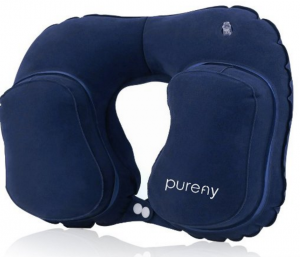 Purefly Inflatable Travel Neck Pillow Just $6.99! (Regularly $29.99)