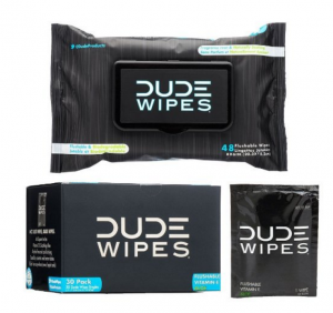 Dude Products Flushable Wipe Singles and Dispenser Pack Just $9.73!