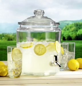 Anchor Hocking 2-Gallon Heritage Hill Glass Jar With Plastic Spigot Just $15.19! (Regularly $50.00)