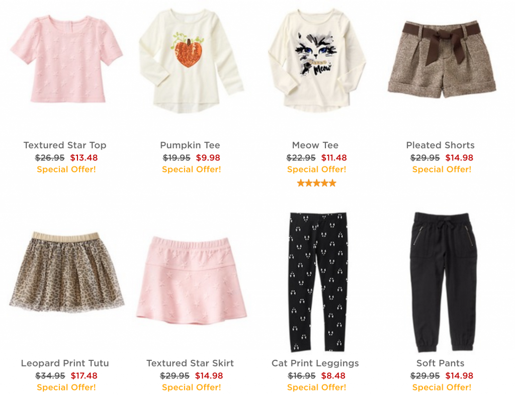Gymboree: 50% Off EVERYTHING and FREE Shipping Today Only (8/24)!