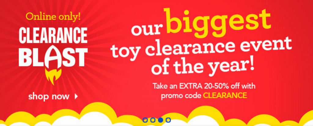 Take An Additional 20%-50% Off Clearance Toys At Toys R Us! Elmo 3-in-1 Chair Just $7.98, Frozen Dinnerware Just $4.19 & More!