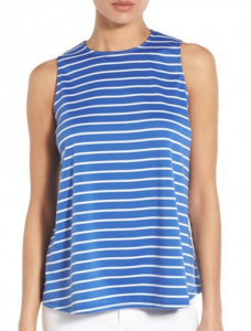 Bobeau Stripe Sleeveless Swing Top Just $13.65 At Nordstrom! (Regularly $39.00)