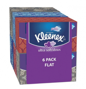 WOW! Kleenex Ultra Soft & Strong Facial Tissues, 170-Count, 6 Pack – ONLY $10.71! Great Price!