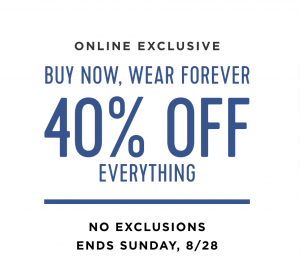 Old Navy: 40% Off EVERYTHING, Including Clearance!