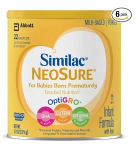 Similac NeoSure OptiGro Formula For Premature Babies 13.1oz 6-Pack Just $16.70 Shipped!