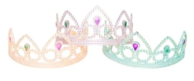 Colorful Princess Party Tiaras (12 Count) Only $8.21!