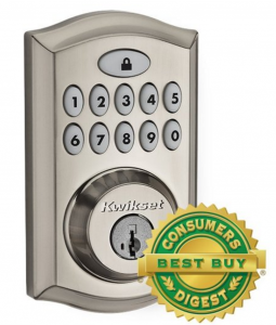 Take $25 Off Kwikset SmartCode Electronic Deadbolt Featuring SmartKey Today Only! (8/27)