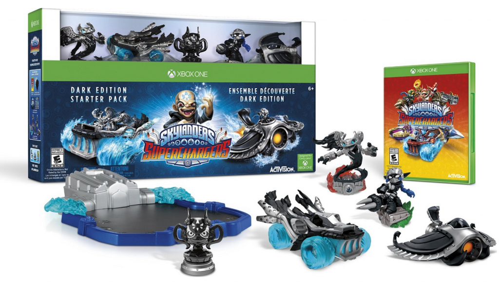 Hurry! Skylanders SuperChargers Dark Edition Starter Pack On Xbox One Just $29.99!