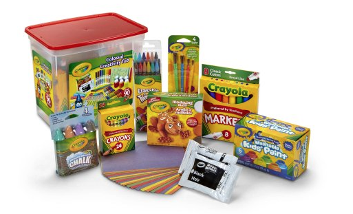 Crayola Colossal Creativity Tub Only $12.33! (Reg. $18.20) Comes with Over 90 Pieces!