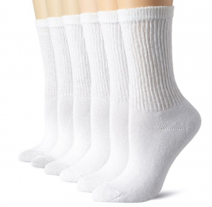 Hanes Women’s Comfort Blend Crew Sock 6-Pack Just $5.97!