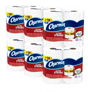 Charmin Ultra Strong Toilet Paper, Mega Roll, 24 Count Just $20.65 Shipped! Stock-Up Now!
