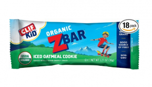 Clig Kid Organiz ZBar Iced Oatmeal Cookie Bar 18-Count Just $8.74 As Add-On Item!