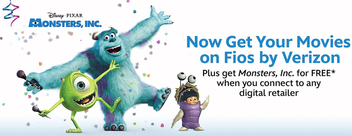 FREE Digital Download of Disney’s Monsters Inc for FREE!