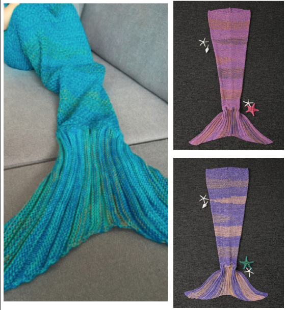 RUN! Chic Quality Mermaid Design Blanket For Kids Only $5.18 Shipped! (Reg. $19.40)