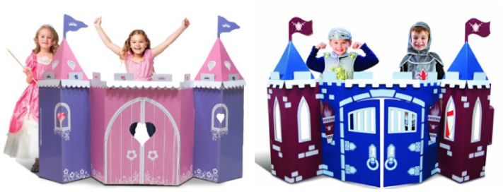 Lifesize Fairy Castle for Only $27.99 OR Knights Lifesize Castle Only $23.09! (Reg. $34.99)