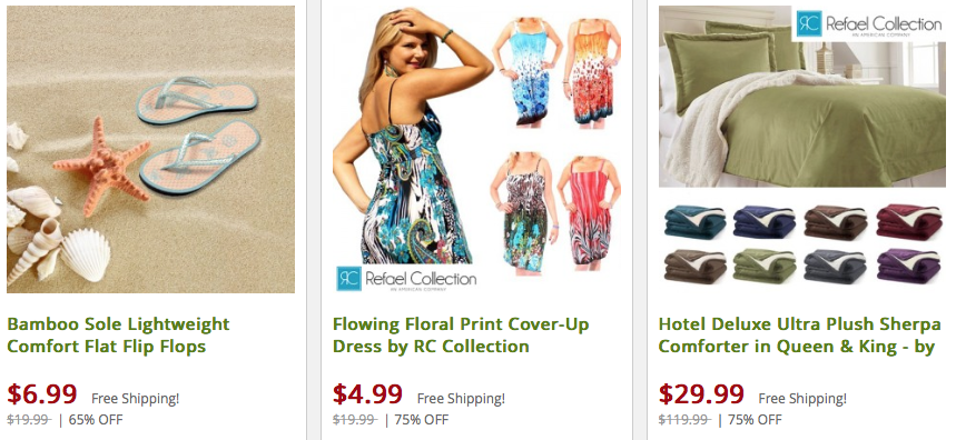 WOW! GearXS takes 75% off Summer Clearance + Free Shipping! Bamboo Flip Flops $6.99 or Cover Up Dresses $4.99 Shipped!