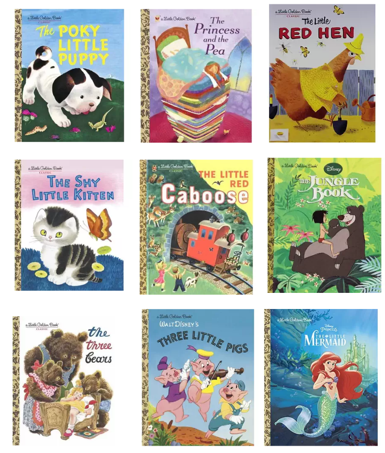 Choose From A Variety Of Little Golden Books For Under $4.00 On Amazon! Prices As Low As $2.96!