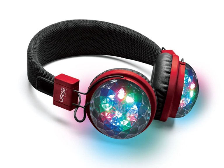 URGE Basics Bluetooth Headphones with Built In Microphone and Custom LED Lights – Just $10.99!