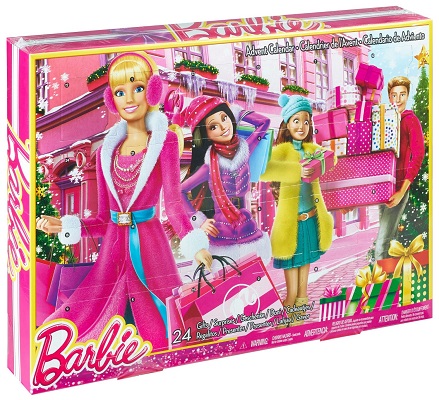RUN!! Barbie Advent Calendar – $9.90!