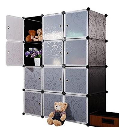 Awesome Storage Items For Any Room! Get a 12-Cube Plastic Bookcase with White Door Only $69.99 Shipped!