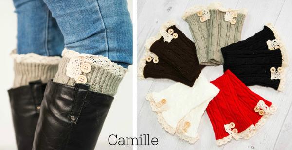 Cents of Style Back to Basics Stock Up Sale!! Lace Trim Boot Cuffs Only $4.99 EACH!