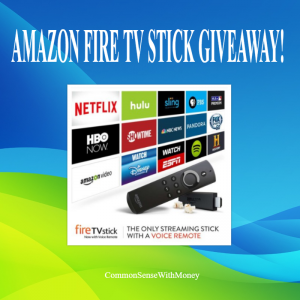 Giveaway: Amazon Fire TV Stick with Voice Command!