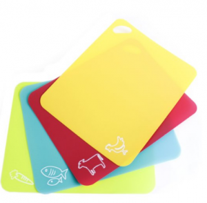 Neoflam Flexible Cutting Mats with Non-Slip Grip (Set of 4) $7.98!
