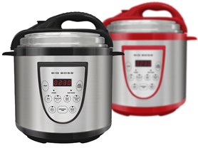 Big Boss 6QT Stainless Steel Pressure Cooker – Just $59.99!