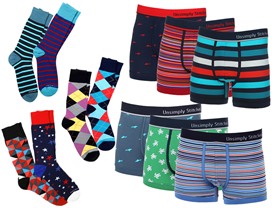 Unsimply Stitched 3Pk Boxers/4Pk Socks – $19.99–$29.99! So fun!