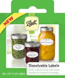 Ball Dissolvable Labels – (Set Of 60) $3.56