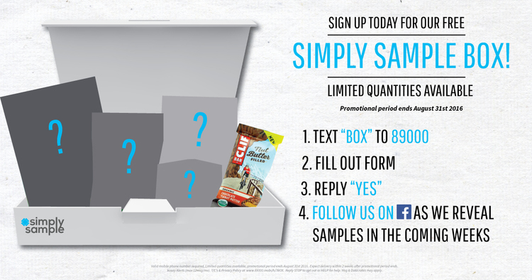 Free Skosay Simply Sample Box!