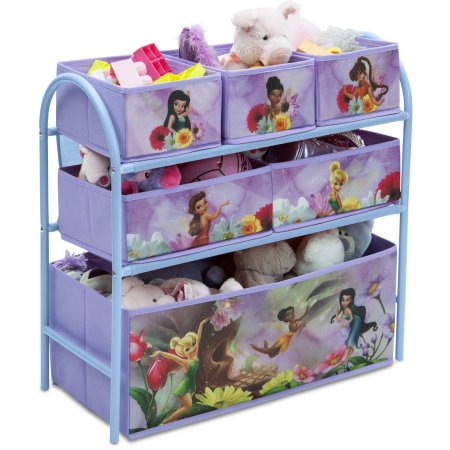 Disney Fairies Metal Multi-Bin Toy Organizer – Just $14.99!