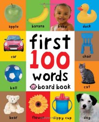First 100 Words Board Book Just $4.20