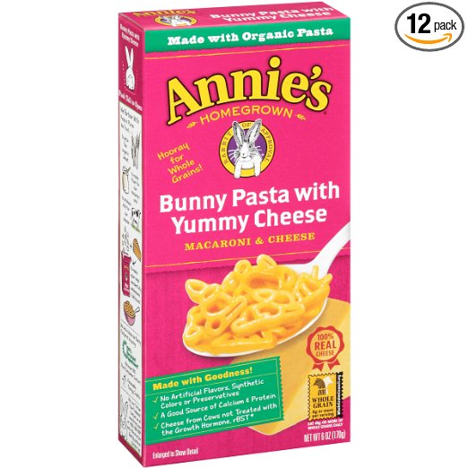Annie’s Bunny Pasta with Yummy Cheese Mac & Cheese Just $8.47 Shipped!