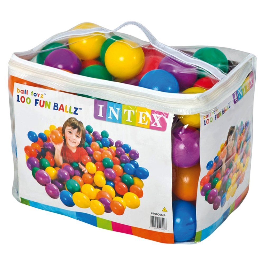 Intex Fun Ballz 100 Pack Only $12.42 on Amazon!