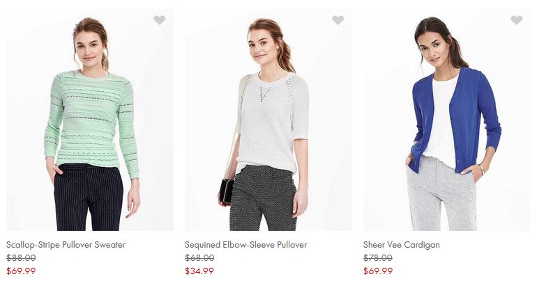 Banana Republic: Save an Extra 40% Off Sale Items! Free Shipping When You Spend $50 or More!