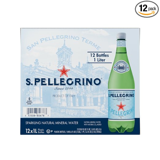 Amazon Prime Members: San Pellegrino Sparkling Natural Mineral Water 12 Pack Only $12.00 Shipped!