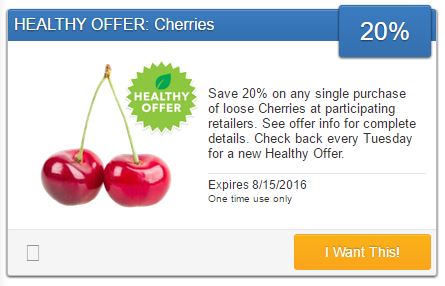 Saving Star: 20% Off Any Single Purchase of Loose Cherries!