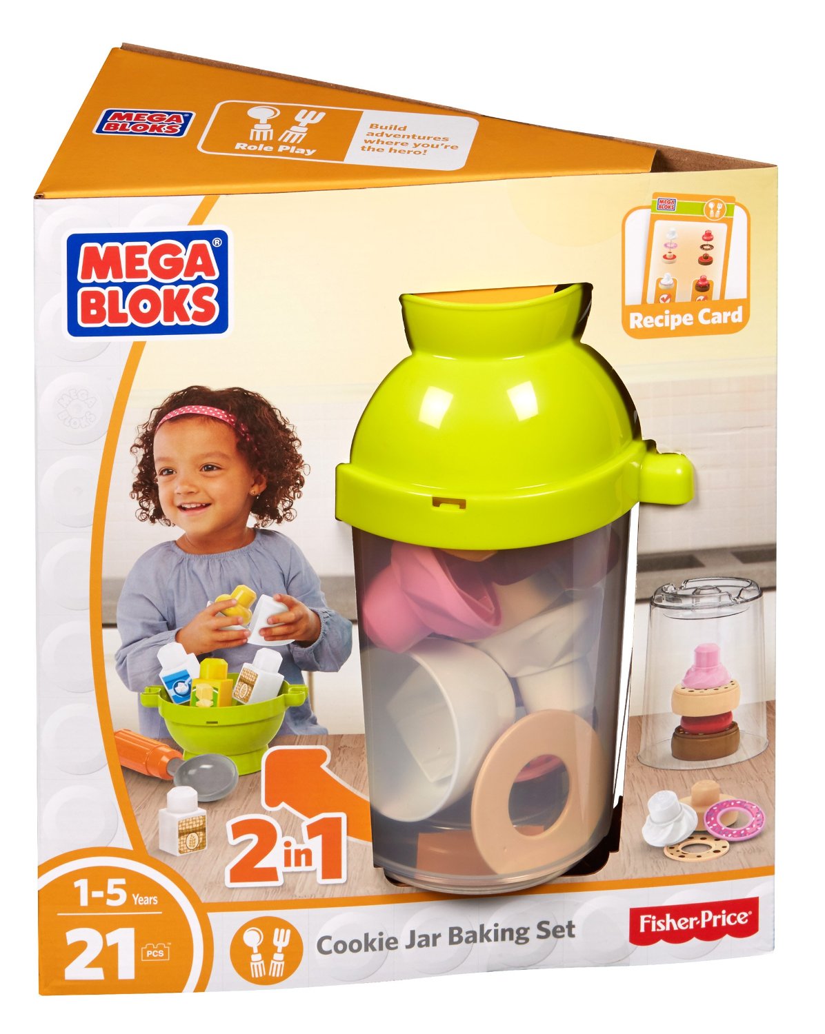 Mega Bloks First Builders Cookie Jar Baking Set Building Kit Only $5.27! (Reg $12.99)