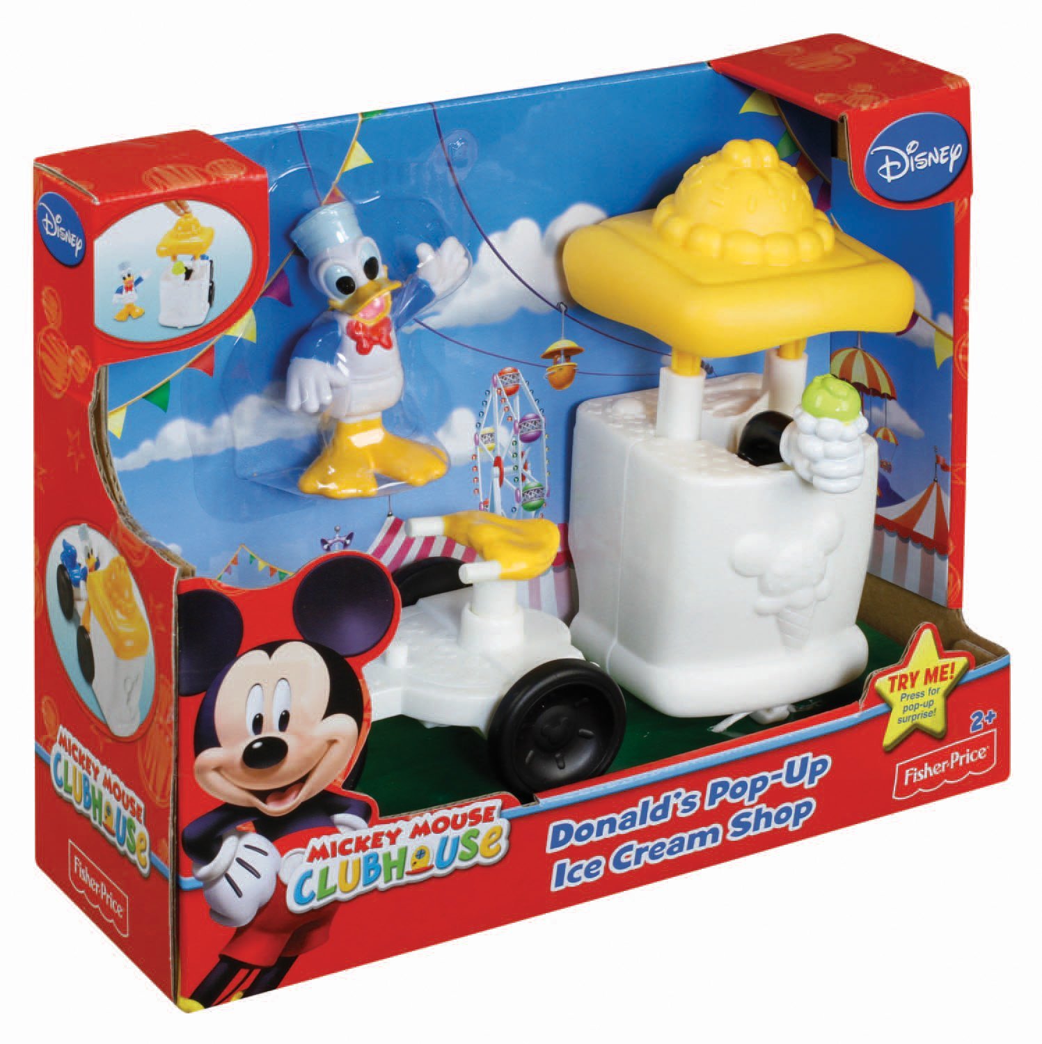 Amazon: Fisher-Price Mickey Mouse Clubhouse Donald Ice Cream Stand Just $5.18! (Add-On Item!)