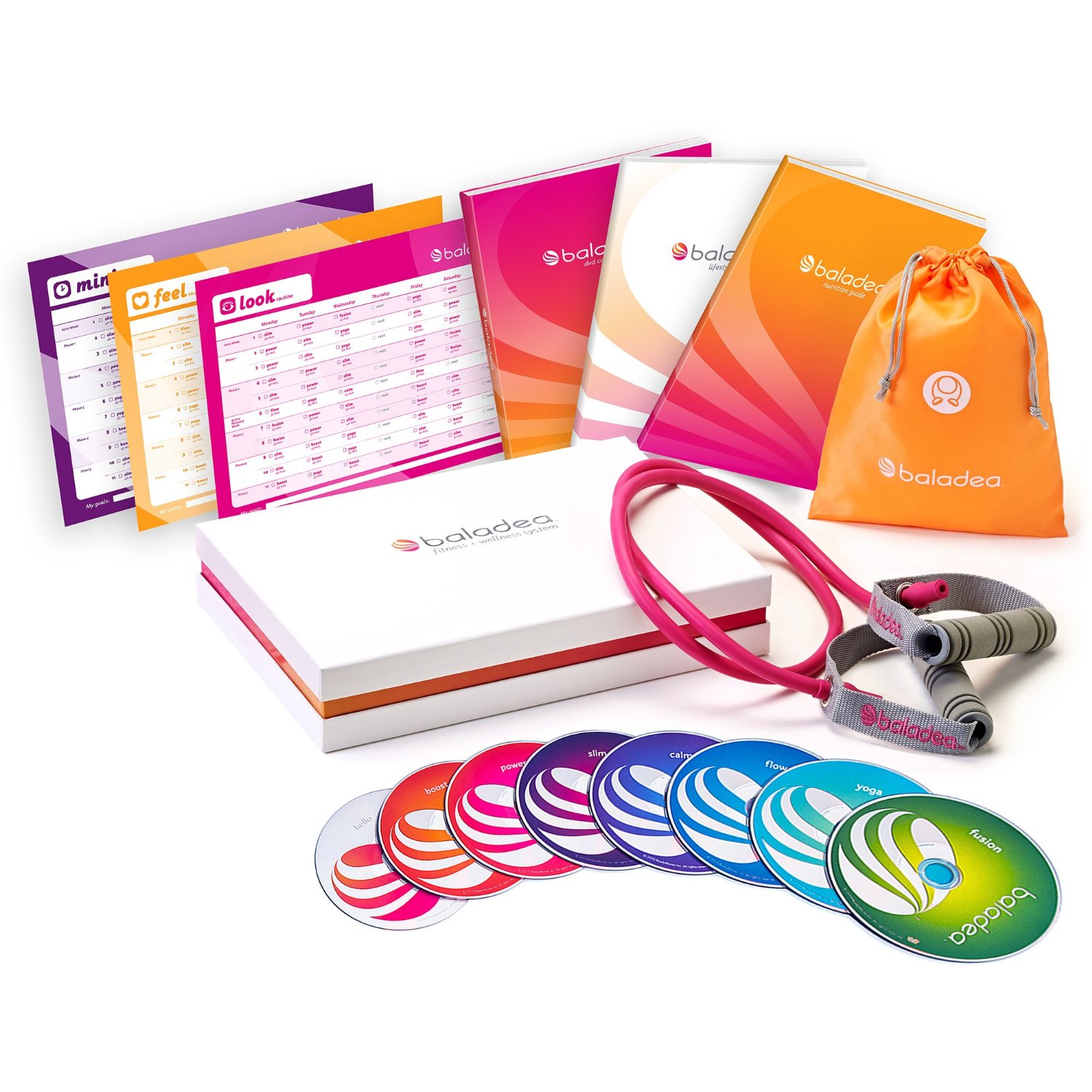 Baladea Fitness and Wellness System Including 8 Workout DVD’s Only $16.65 on Amazon!