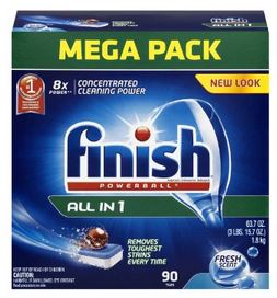 Finish Powerball Deep Clean Tabs (90 ct) Only $10.24 Shipped! That’s Only $0.11 per Tab!