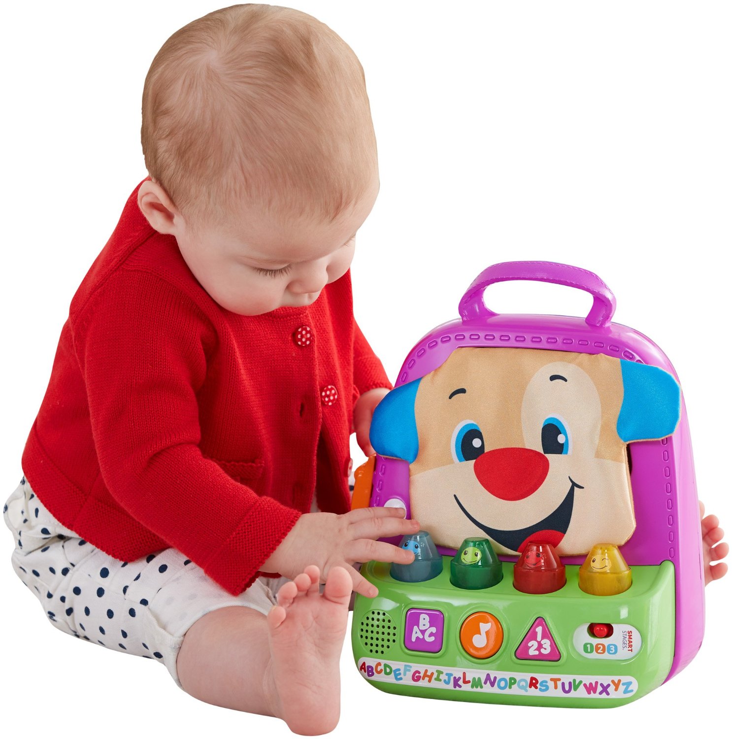 Fisher-Price Laugh & Learn Smart Stages Teaching Tote Only $9.98 for Amazon Prime Members!