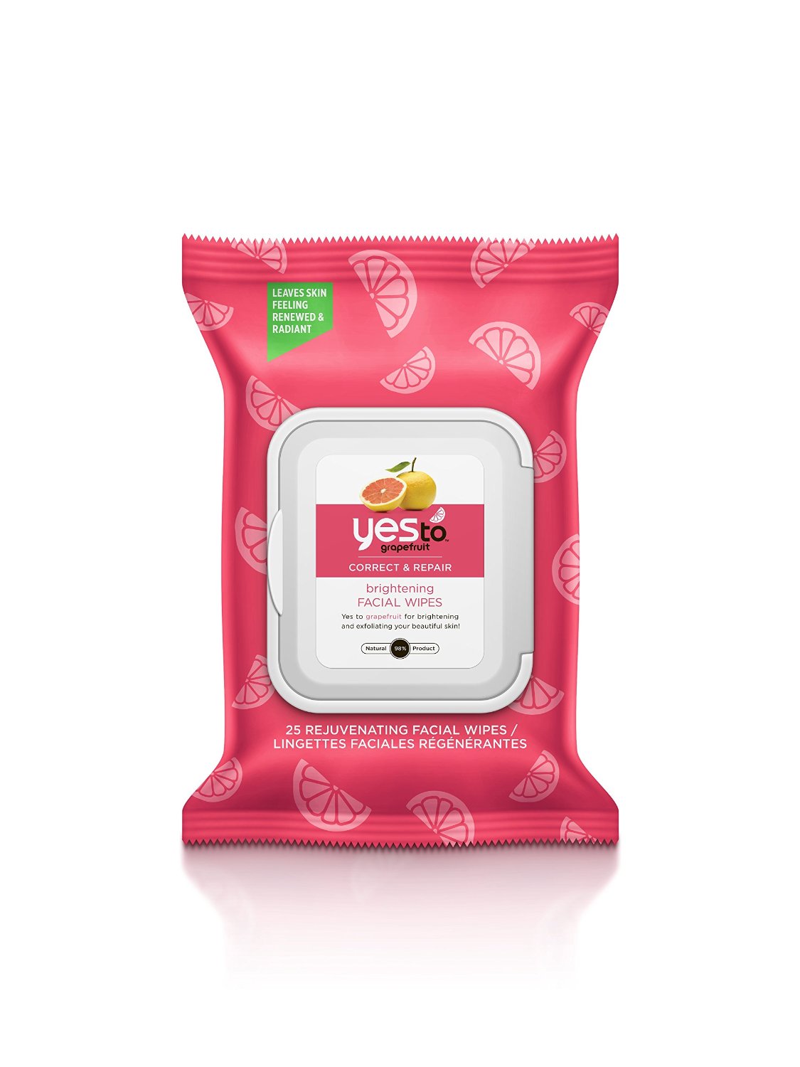 Yes to Grapefruit Rejuvenating Facial Wipes (25 Count) Only $2.75!