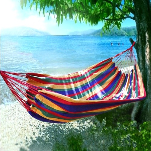 Cotton Canvas Multi-Cord Lounge Hammock Only $19.99 Shipped From GearXS!