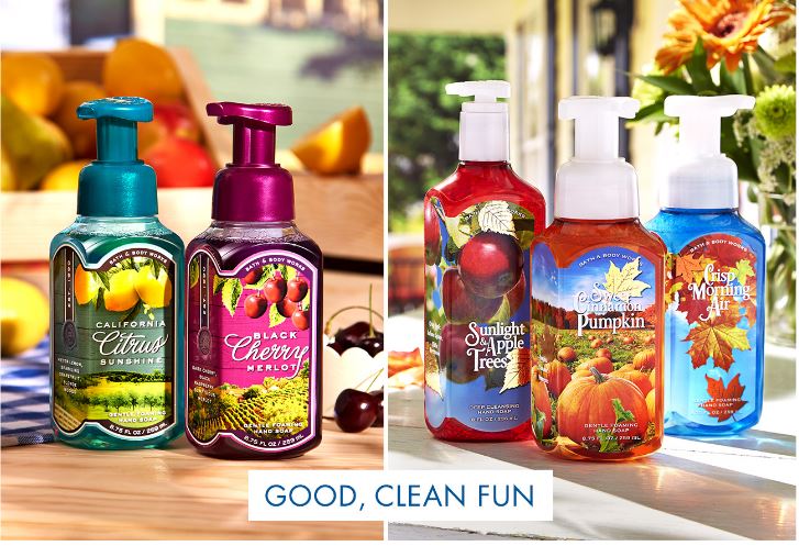 Bath & Body Works: Save $10 Off Your Purchase of $30 or More! Hand Soaps Only $2.60 Each Shipped! (Stock Up Price!)