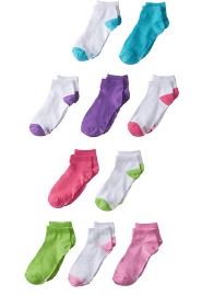 Hanes Girls’ Hot! 10-Pack Low-Cut Socks Only $6.86 on Amazon! (That’s $.69 Per Pair!)