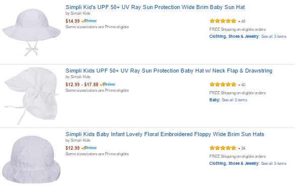 Save 30% Off Simpli Kids Hats on Amazon! Sun Hats Only $9.09!